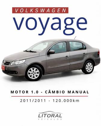VOLKSWAGEN VOYAGE 1.0 MI 8V FLEX 4P MANUAL